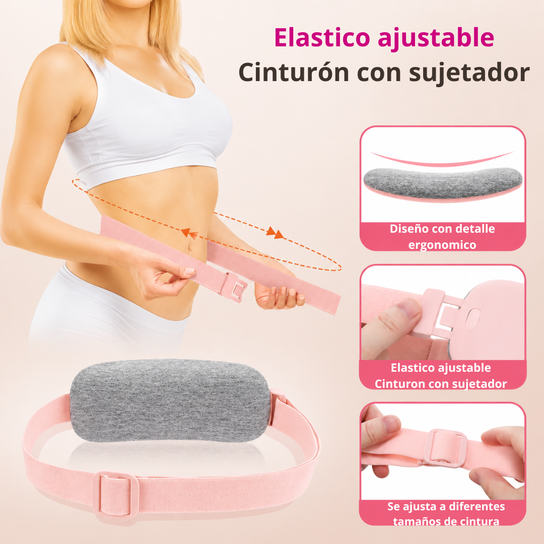 Almohadilla térmica para aliviar cólicos