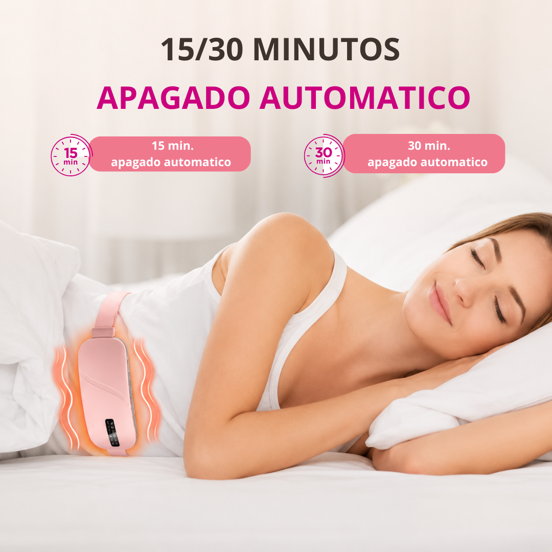 Almohadilla térmica para aliviar cólicos