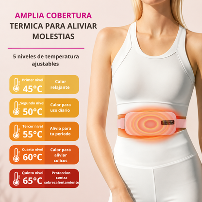 Almohadilla térmica para aliviar cólicos
